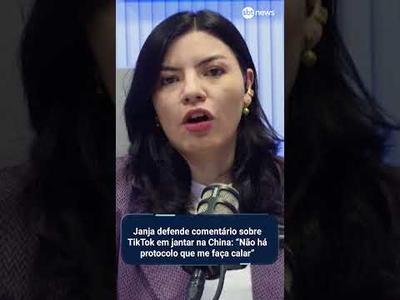 Janja defende comentário sobre TikTok: "Não há protocolo que me faça calar"