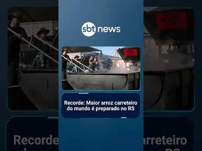 Recorde: Maior arroz carreteiro do mundo é preparado no RS