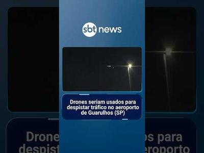 Drones seriam usados para despistar tráfico no aeroporto de Guarulhos (SP) | #PrimeiroImpacto