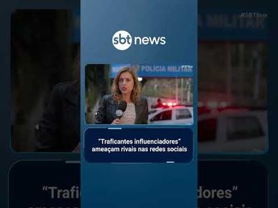 Traficantes em guerra ameaçam rivais pelas redes sociais no Rio de Janeiro | #SBTBrasil