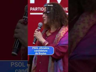 Psol oficializa candidatura de Boulos à prefeitura de São Paulo | SBT Brasil (20/07/24)