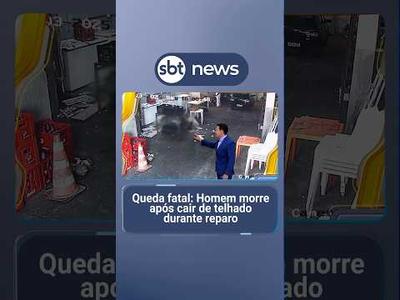 Queda fatal: Homem morre após cair de telhado durante reparo