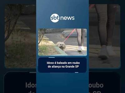 Homem é baleado no rosto durante tentativa de assalto em Osasco (SP) | #SBTBrasil