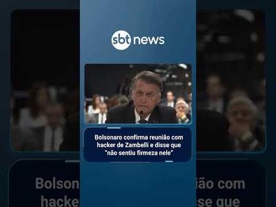 Bolsonaro confirma reunião com hacker de Zambelli e disse que "não sentiu firmeza nele"