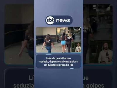 Líder da quadrilha que seduzia e aplicava golpes em turistas é presa no Rio