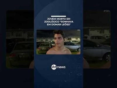 Jovem morto em zoológico na Paraíba "sonhava em domar leões", diz conselheira tutelar | #SBTBrasil