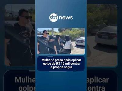 Mulher é presa após aplicar golpe de R$ 15 mil contra a própria sogra | #PrimeiroImpacto