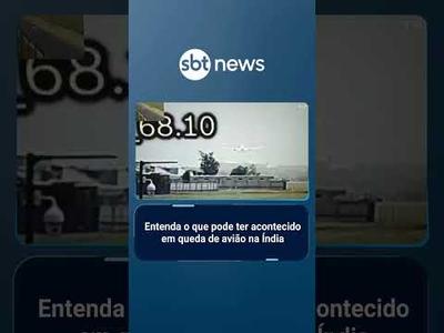 Entenda o que pode ter acontecido em queda de avião na Índia | #SBTBrasil