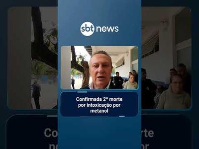 São Paulo confirma segunda morte por metanol e estado chega a 162 casos | #SBTBrasil