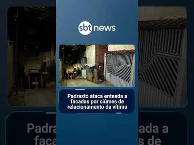 Padrasto ataca enteada a facadas por ciúmes de relacionamento da vítima | #SBTManhã