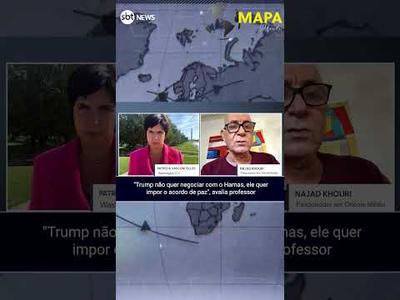 "Trump não quer negociar com o Hamas, ele quer impor o acordo de paz", avalia professor