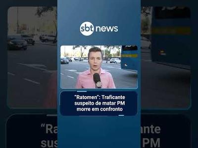 RJ: Traficante suspeito de matar PM morre em confronto com a polícia | #SBTManhã