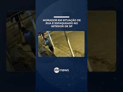 Homem em situação de rua é morto a facadas enquanto dormia no interior de SP | #PrimeiroImpacto