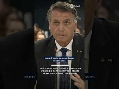 "Saúde de Bolsonaro pode converter prisão do ex-presidente em regime domiciliar", diz criminalista
