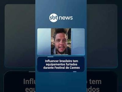 Influencer brasileiro tem equipamentos furtados no Festival de Cannes