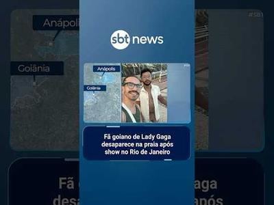 Fã goiano de Lady Gaga desaparece após entrar no mar em Ipanema