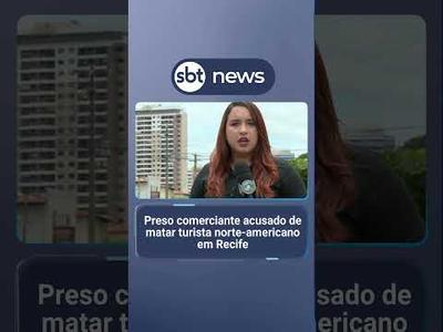 Preso comerciante acusado de matar turista norte-americano em Recife