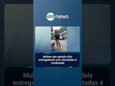 Justiça do Rio condena ex-jogadora de vôlei por agressão contra entregadores | #SBTBrasil