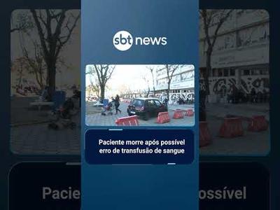 Mulher morre após possível transfusão com sangue errado no RS | #SBTBrasil