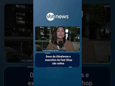 Justiça liberta dono da Ultrafarma e executivo da Fast Shop presos por fraudes fiscais | #SBTBrasil