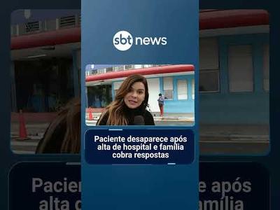 Paciente desaparece após alta de hospital e família cobra respostas | #AloVoce