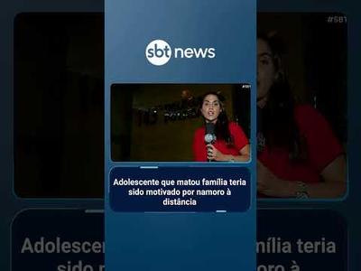 Jovem de 14 anos que matou família era tranquilo e calado, diz tia | #SBTBrasil