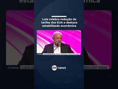 Lula celebra redução de tarifas dos EUA e destaca estabilidade econômica
