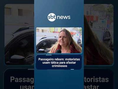 Motoristas usam bonecos no banco do carona para afastar criminosos nas ruas de SP | #SBTBrasil