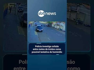 Polícia investiga colisão entre motos de irmãos como possível tentativa de homicídio | #AloVoce
