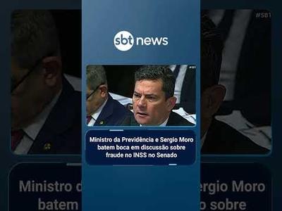 Ministro e Moro batem boca no Senado sobre fraude no INSS