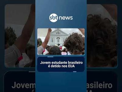 Jovem estudante brasileiro é detido nos EUA