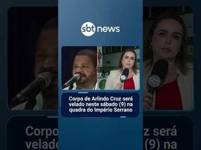 Corpo de Arlindo Cruz é velado neste sábado na quadra do Império Serrano