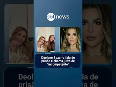 Deolane Bezerra fala de prisão e chama juíza de “incompetente” | #PrimeiroImpacto