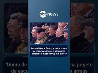 Trump anuncia projeto de escudo antimísseis com armas espaciais