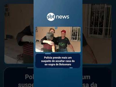 Polícia prende sexto suspeito envolvido no assalto à casa da ex-sogra de Bolsonaro | #SBTBrasil