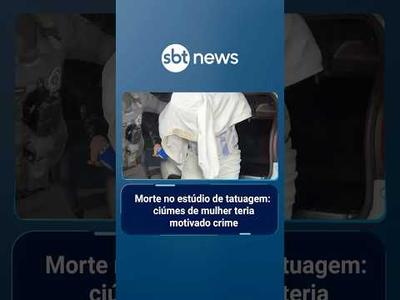 Assassinato no estúdio de tatuagem: ciúmes de mulher teria motivado crime em SP | #SBTManhã