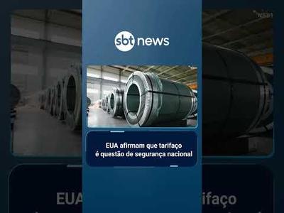 EUA aceitam consultas do Brasil na OMC sobre tarifa de 50% imposta por Trump | #SBTBrasil