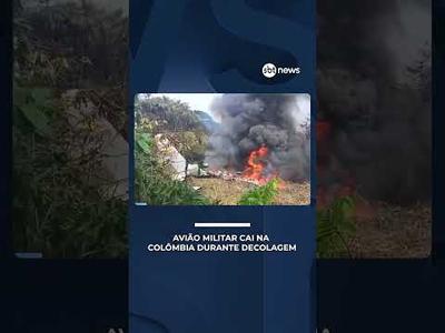 Acidente com aeronave deixa mortos e feridos na Colômbia | #PoderExpresso