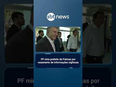Prefeito de Palmas é alvo da PF por suspeita de vazar informações do STJ