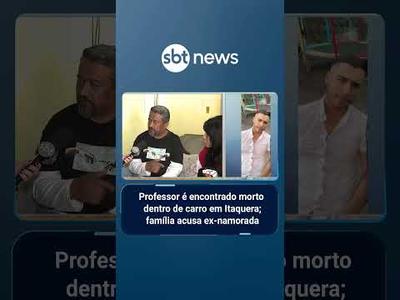 Professor é encontrado morto dentro de carro na zona leste de São Paulo | #AloVoce