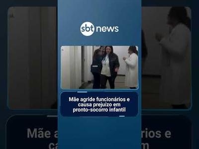 Mãe agride funcionários e causa prejuízo em pronto-socorro no ABC Paulista | #PrimeiroImpacto