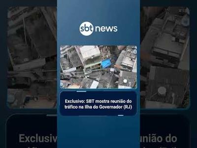 Imagens exclusivas mostram reunião e arsenal do tráfico na Ilha do Governador (RJ) | #SBTBrasil
