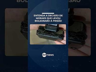 Entenda a decisão de Moraes que levou Bolsonaro à prisão | #SBTBrasil