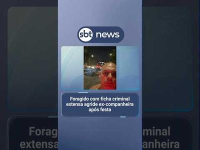 Foragido com ficha criminal extensa agride ex-companheira após festa