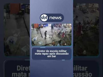 Diretor de escola militar mata rapaz após discussão em bar