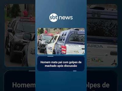 Homem mata o pai com golpes de machado após discussão sobre namorada | #AloVoce