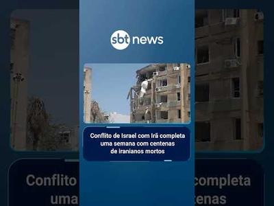 Conflito de Israel com Irã completa uma semana com centenas de iranianos mortos | #AloVoce