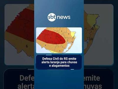 Defesa Civil do RS emite alerta laranja para chuvas e alagamentos | #PrimeiroImpacto