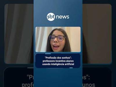 Heróis da semana: Professora usa IA para projetar futuro de alunos | #SBTNotícias 1ª Edição