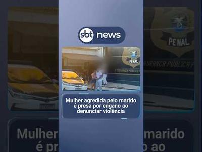 Mulher agredida pelo marido é presa por engano ao denunciar violência